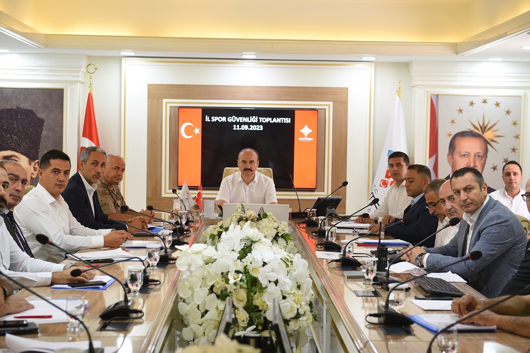İl Spor Güvenlik Kurulu Toplantısı Gerçekleştirildi 