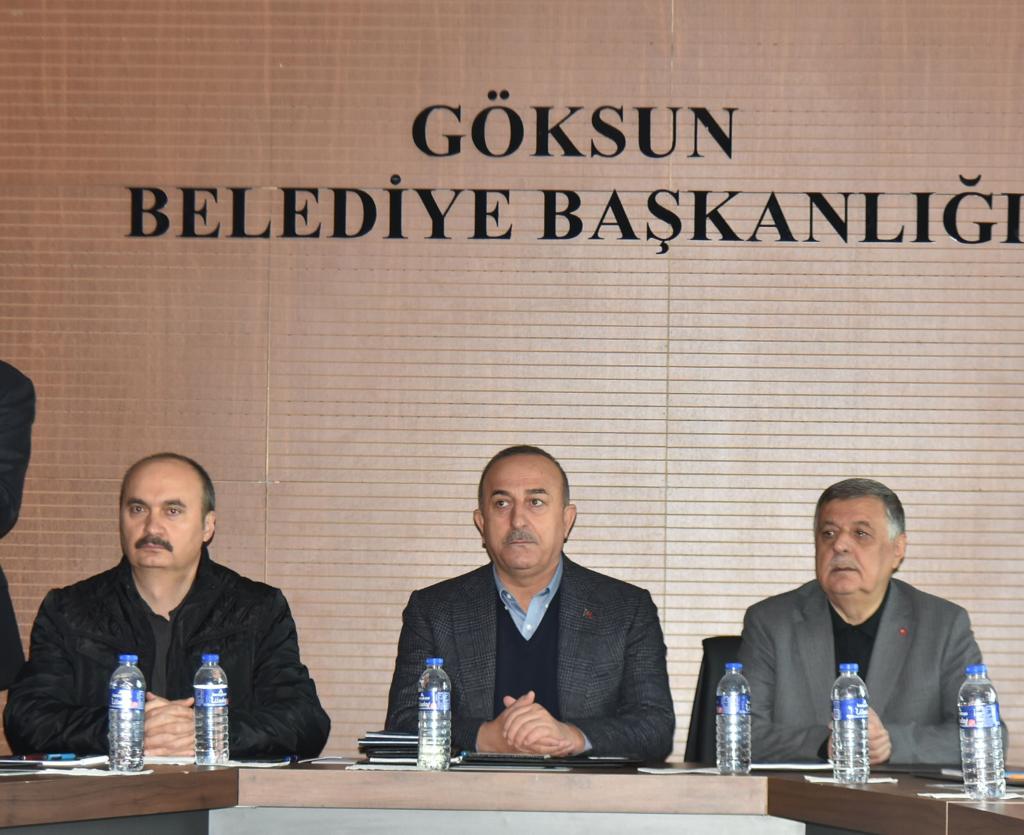 Dışişleri Bakanımız Sayın Mevlüt Çavuşoğlu, Göksun İlçesinde İncelemelerde Bulundu