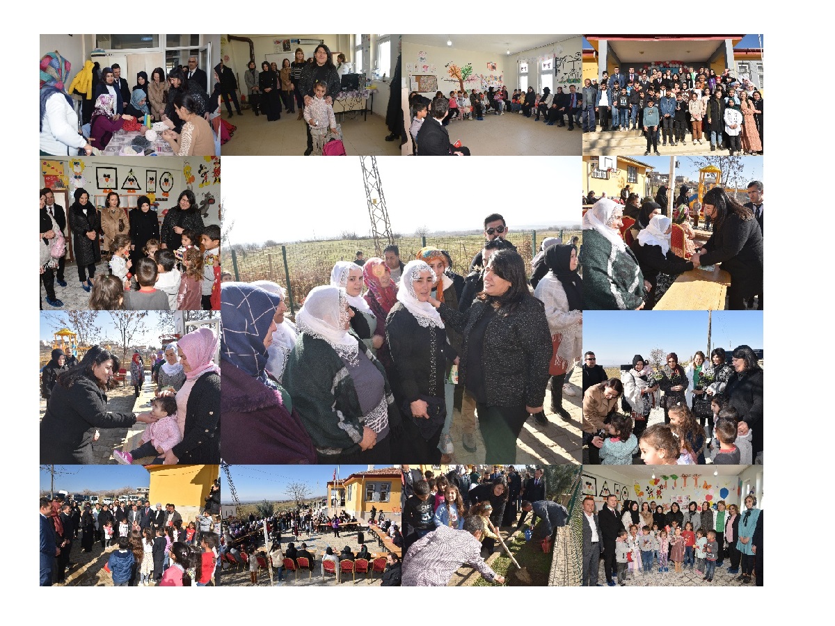 Protokol Eşleri, Kütüphane Oluşturdukları Aşağı Kıratlı Köyü İlkokuluna ziyaret Ettiler