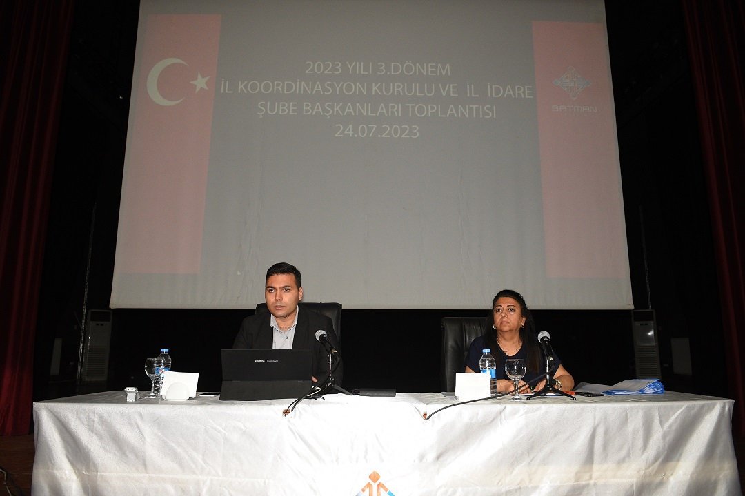 2023 Yılı 3. Dönem İl Koordinasyon Kurulu Toplantısı Gerçekleştirildi